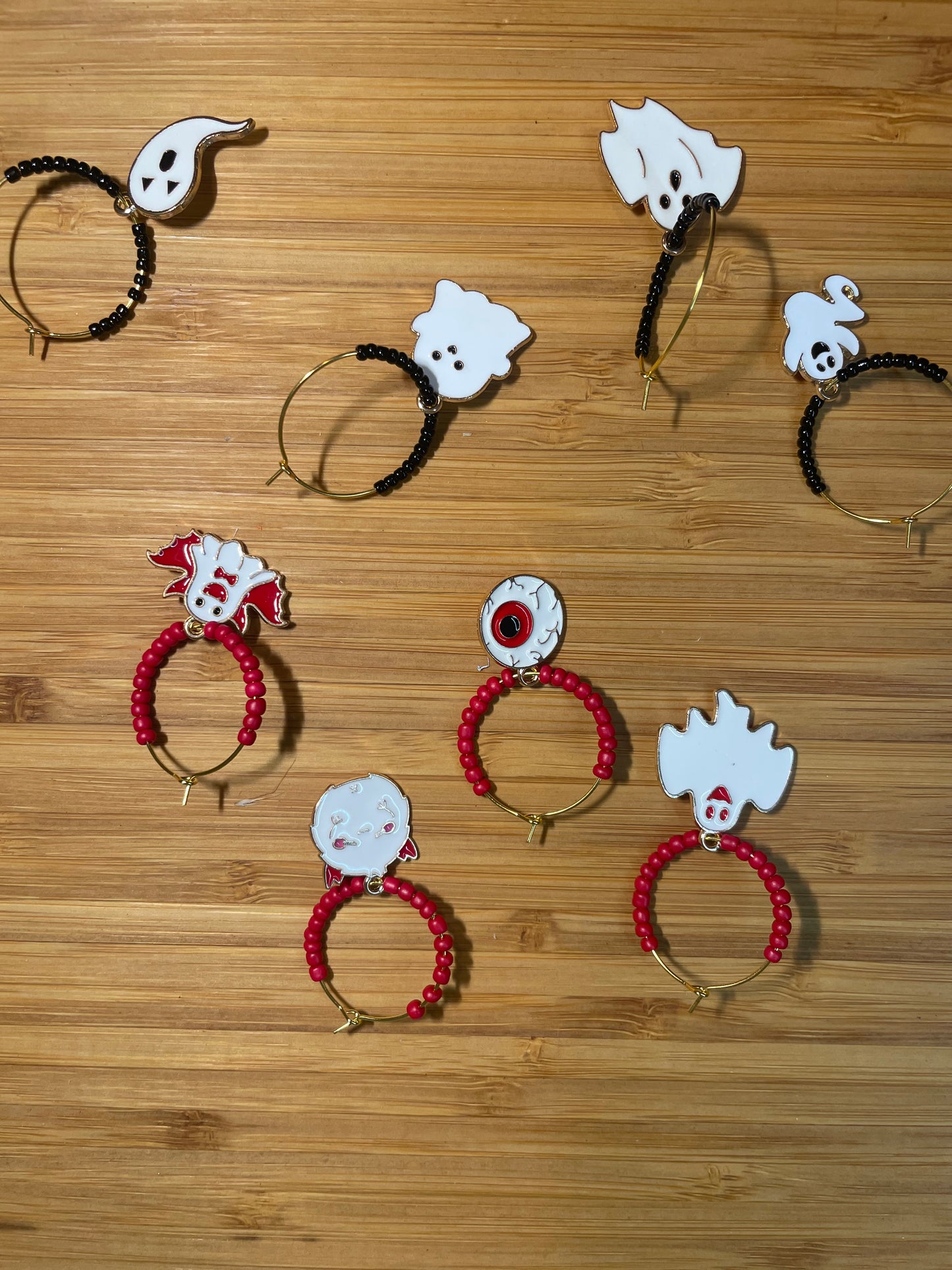 Halloween Wine Charms