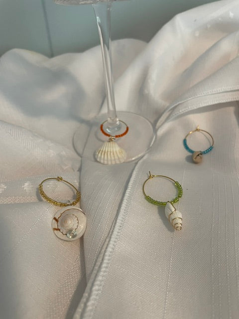 Wine Charms - Seashells